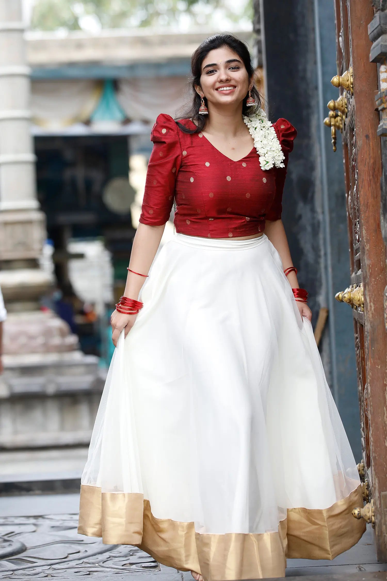 Onam pragya-epical onum dress
