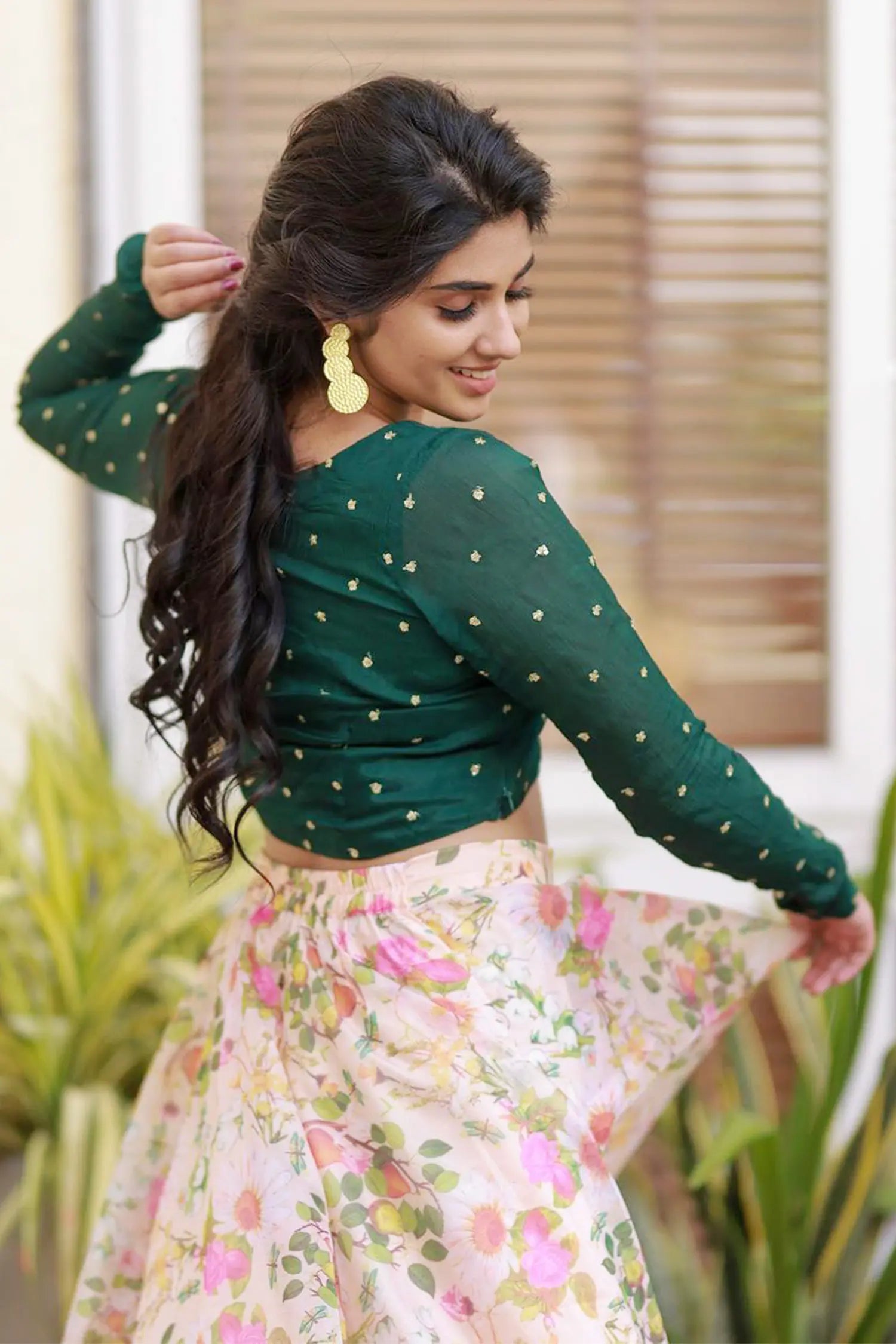 Pragya peach- hypnotic peach blossom
