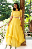 Deepika - Croptop,Skirt and dupatta