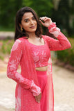 Gia - Croptop, palazzo and shrug set