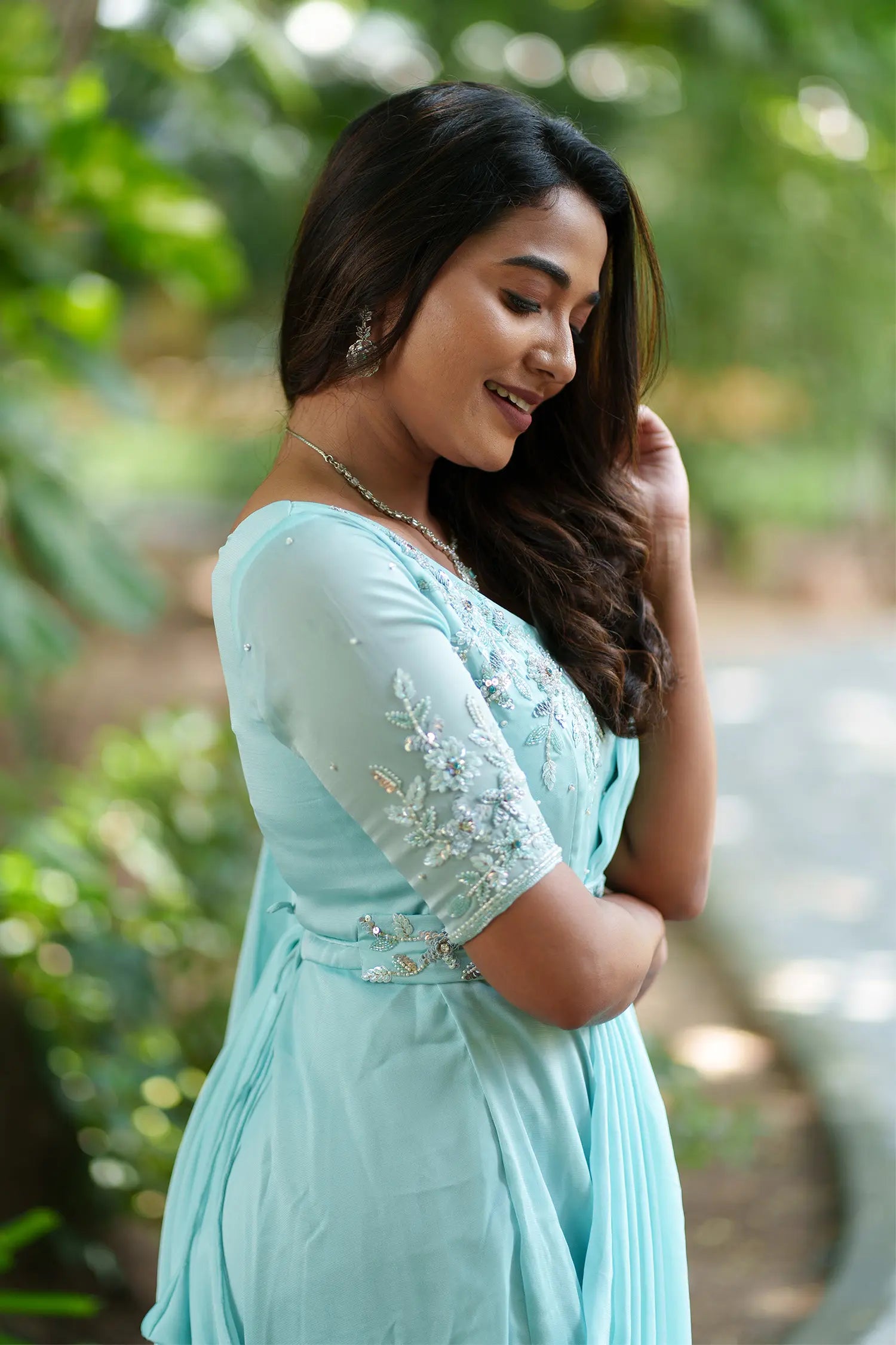 Sachi - Drape gown