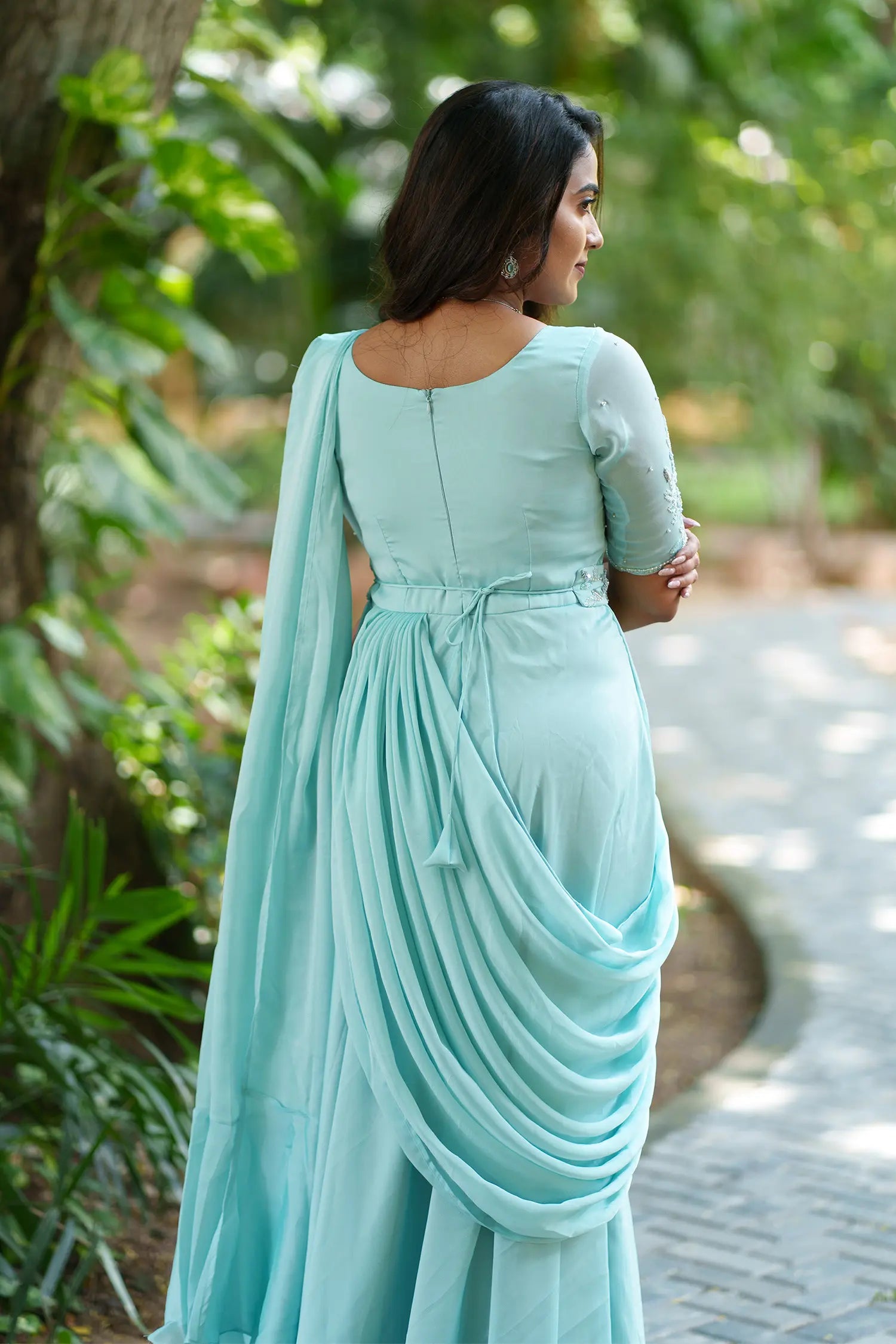 Sachi - Drape gown