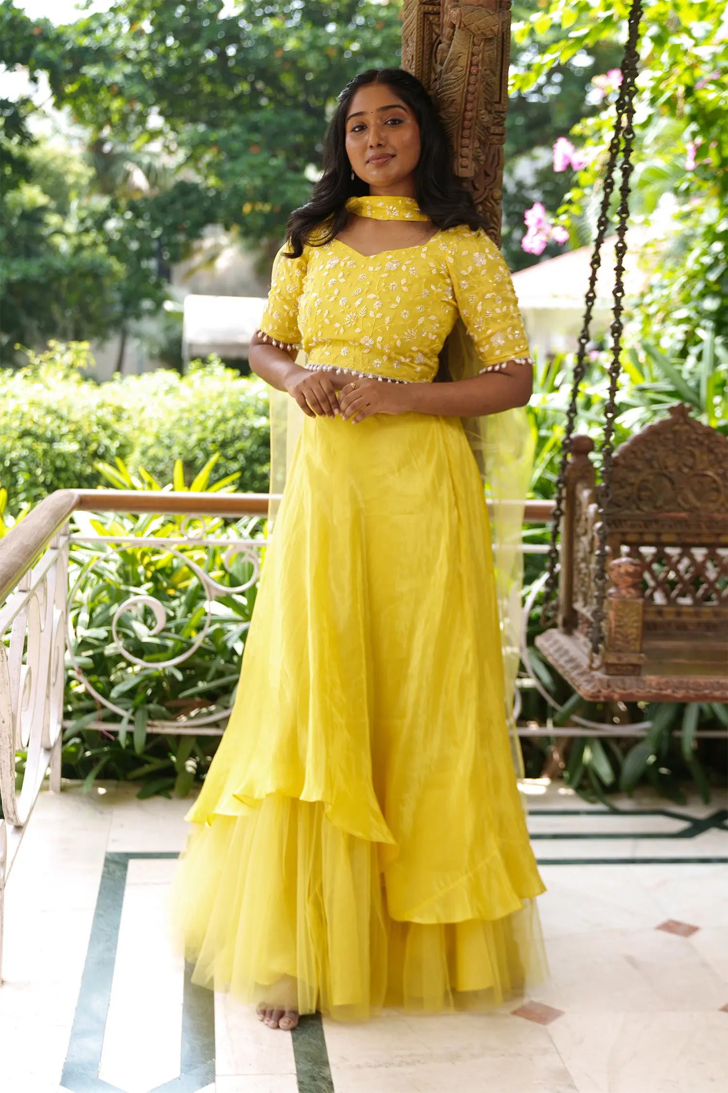 Deepika - Croptop,Skirt and dupatta