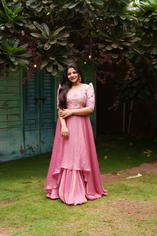 Ananya - Long gown with Dupatta