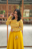 Deep's haldi dress