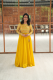 Deep's haldi dress